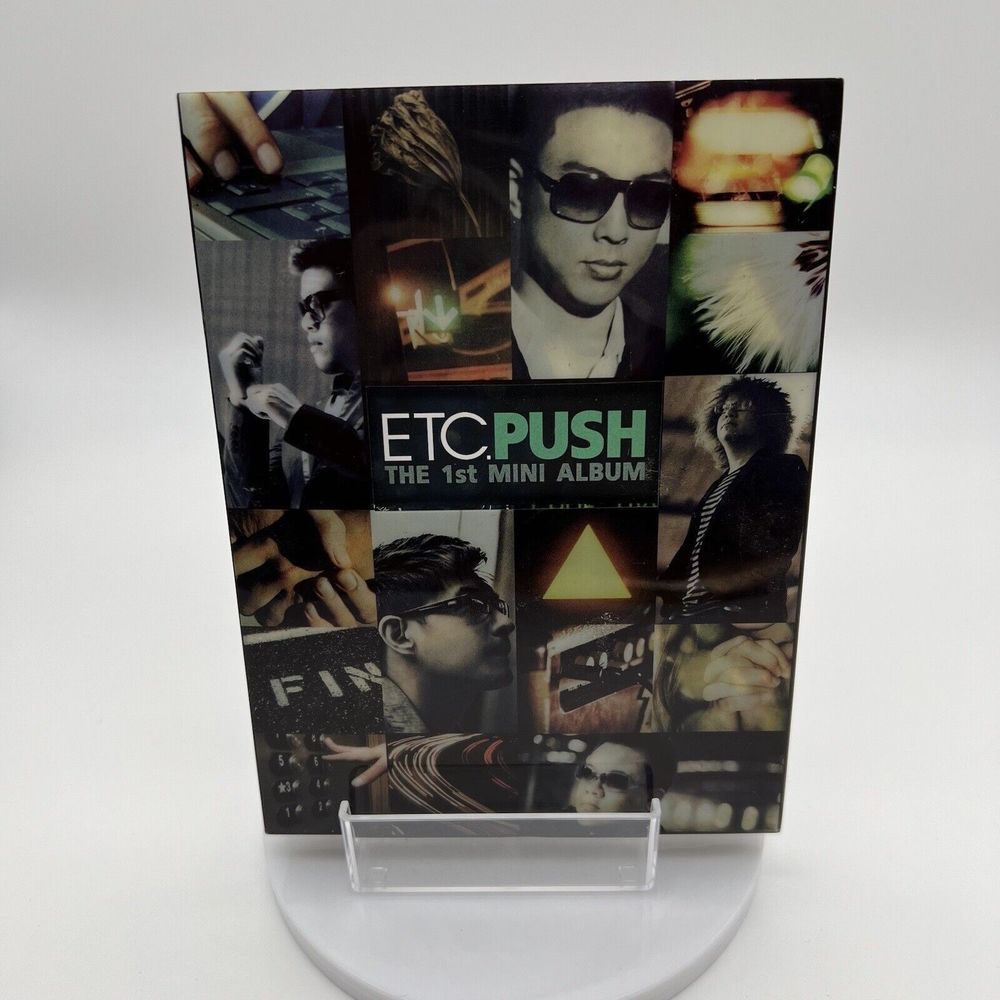 Etc. Push The 1st Mini Album CD + DVD Collector's Box